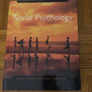 Social Psychology 6th Edition